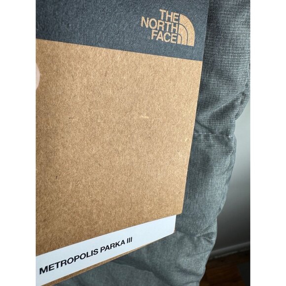 The North Face 550 Puffer Metropolis Parka III Size XS in Grey Heather - Picture 14 of 14